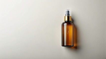 Luxury Aromatherapy Spray Bottle Double Exposure Photography - Minimalist Flat Lay Product Image