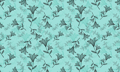 Textile Print Design  | Allover Pattern