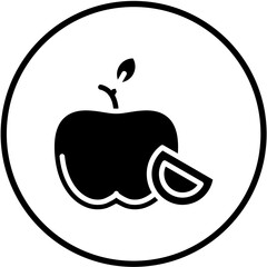 Apple Vector Design Icon Style