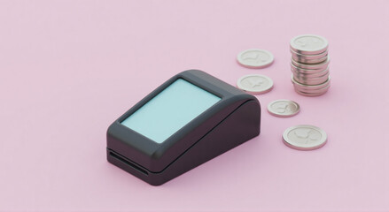 piggy bank and money