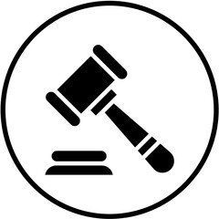 Vector Design Auction Icon Style