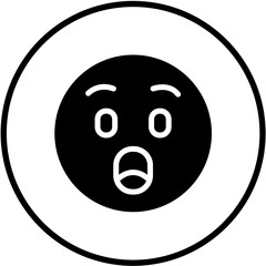 Vector Design Surprised Icon Style