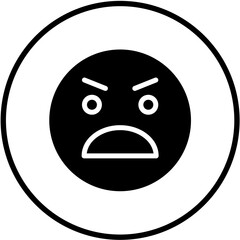 Vector Design Yelling Icon Style