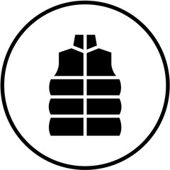 Vector Design Coat Vest Icon Style