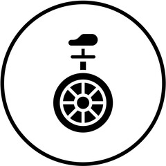 Vector Design Monocycle Icon Style © Srxtreme
