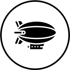 Vector Design Zeppelin Icon Style © Srxtreme