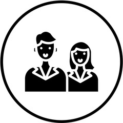 Vector Design Customer Family Icon Style