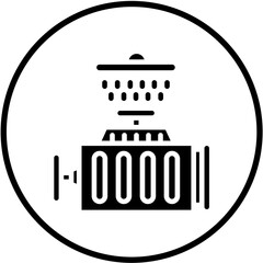 Vector Design Engine Wash Icon Style