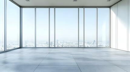 Obraz premium Contemporary office interior with empty