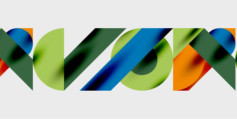 Modern abstract background featuring circles, lines, and triangles in a dynamic geometric composition. Perfect for stylish, tech, or creative-themed designs