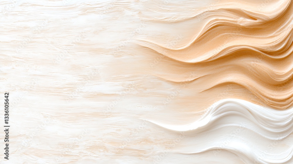 Aufkleber abstract texture waves in soft background artistic environment conceptual viewpoint