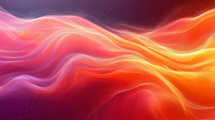 Obraz premium Vibrant Abstract Background in Orange and Pink Tones with Swirls