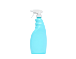 detergent bottle isolated on white