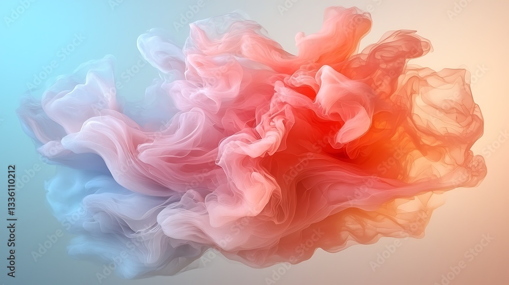 Poster abstract swirls of colorful texture background art modern environment digital viewpoint