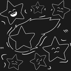 seamless star pattern