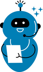 Robot illustration.
