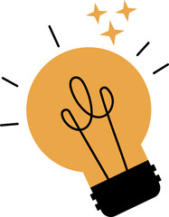 Light bulb illustration.