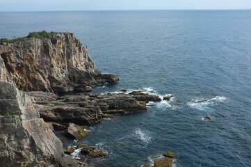 【和歌山】白浜　三段壁の風景
