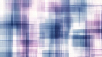 Mosaic of muted blue tones with abstract grids creating a dynamic and tranquil visual experience