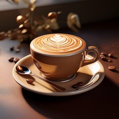 Heart Warming Cappuccino Cup
