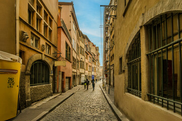 フランスはリヨンの街並み
