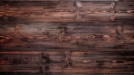 Naklejka premium Detailed rustic wooden texture background with rich dark tones for design and decor
