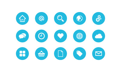 Workshop set of web icons in flat style. Business Workshop icons for web and mobile app. Containing team building, teamwork, coaching, meeting, managing, coaching, motivation and more