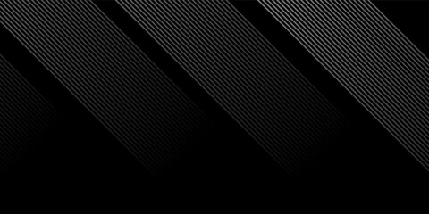 techno abstract background overlap layer on dark space with glowing white lines shape decoration. Modern graphic design element future style concept for banner,