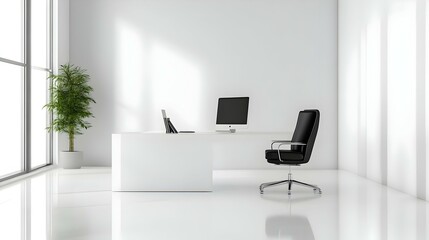 minimalist home office chic home office