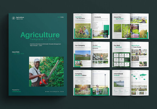 Agriculture Brochure Template