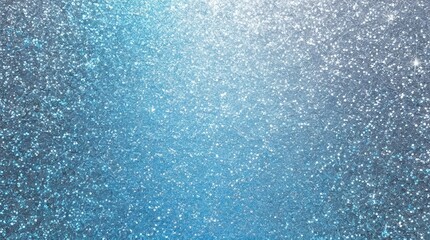 silver and blue glitter background