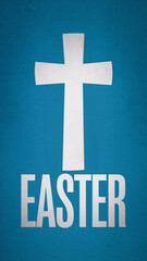 Obraz premium Easter Cross