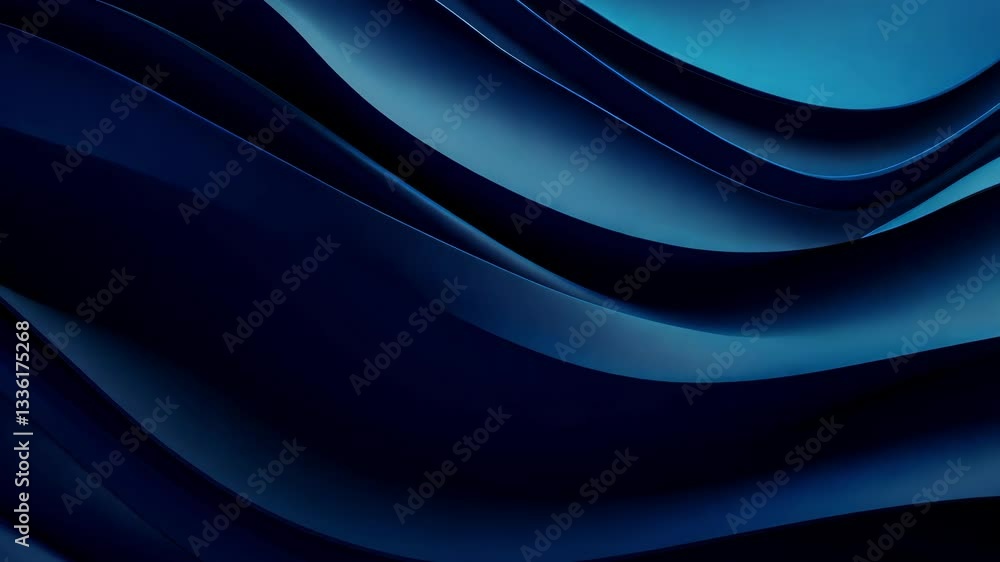 Poster current 3d digital sound waves or data transfer process. abstract concept of big data analysis, arti