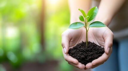Hands, Business and Women with Plants, Soil and Growth of Companies with Investment, Finance or Soil Day, Close-up, Person or Sustainable Consultant for Startup, Natural Resources or Responsibility.