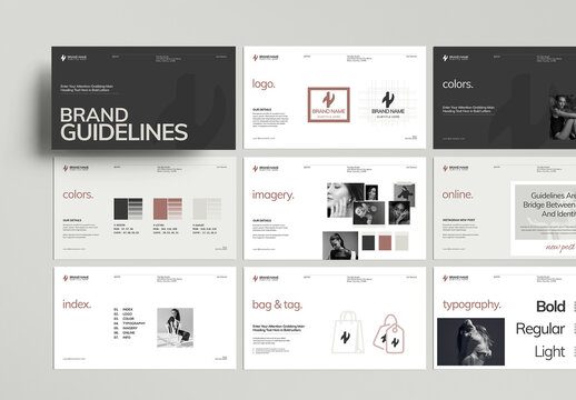 Brand Guidelines Presentation Template