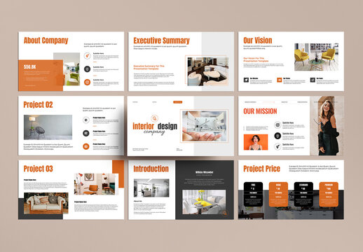 Interior Design Presentation Template