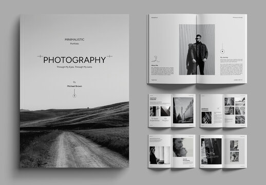 Minimalist Photography Portfolio Templates