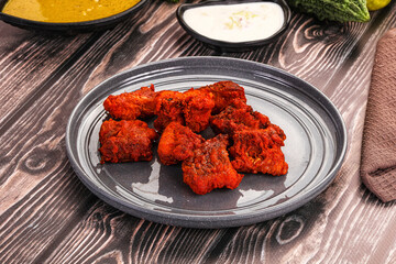 Indian cuisine - hot Fish Tikka