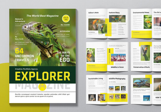 Explorer Magazine And Wildlife Wonders Magazine