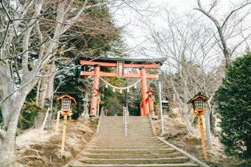 新倉山浅間公園の五重の塔