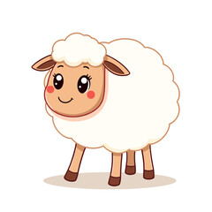 Curious Gray-Faced Sheep