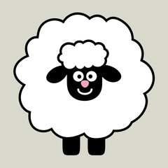Simple Sheep Smiles