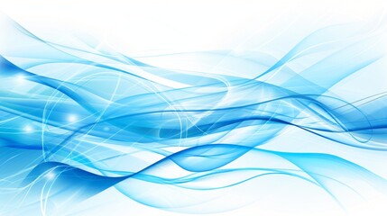 Elegant Light Blue Background with Smooth Gradients and Simple Shapes for Web and Graphic Design Projects