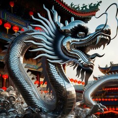 Obraz premium the mythological and symbolic Chinese dragon 20