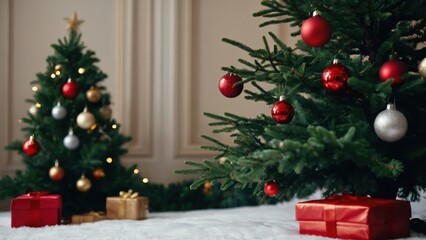 Beautifully decorated tree bringing seasonal delight to our home