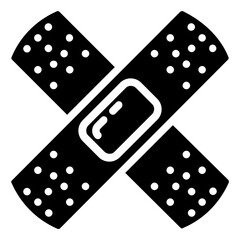 adhesive vector glyph icon