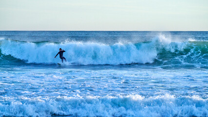 Surfers The Atlantic Coast Oeiras