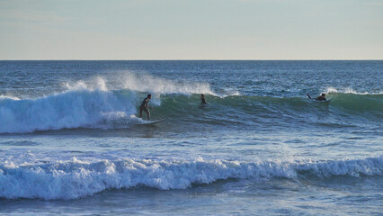 Surfers The Atlantic Coast Oeiras