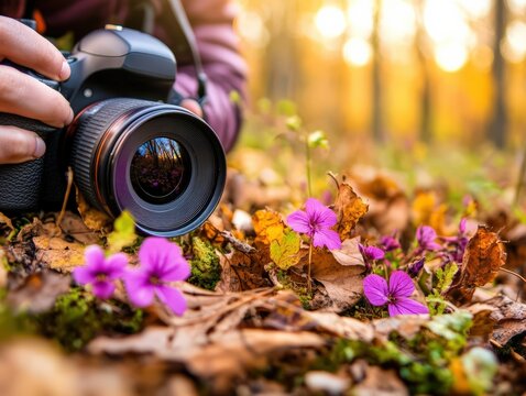 Digital and Reflex Cameras with Lenses in Still Life Setup