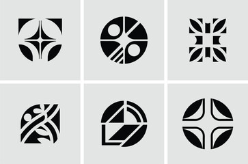 Professional Business Logo Icon Set – Vector Art Design